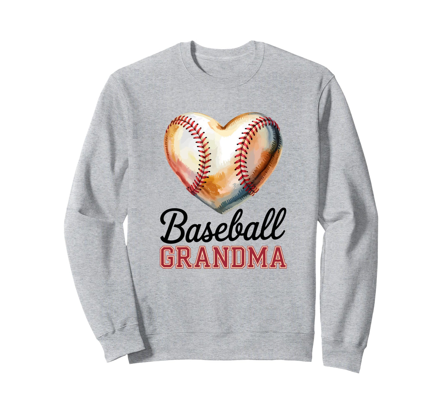 Baseball Grandma Sweatshirt - Unique Graphic for Adults - T-Shirt, Sweatshirt, Hoodie