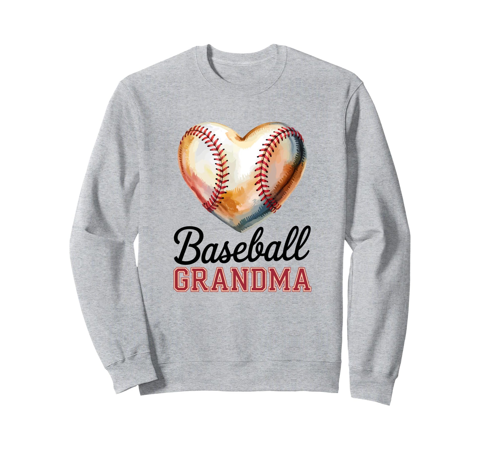 Baseball Grandma Sweatshirt - Unique Graphic for Adults - T-Shirt, Sweatshirt, Hoodie