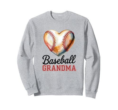 Baseball Grandma Sweatshirt - Unique Graphic for Adults - T-Shirt, Sweatshirt, Hoodie