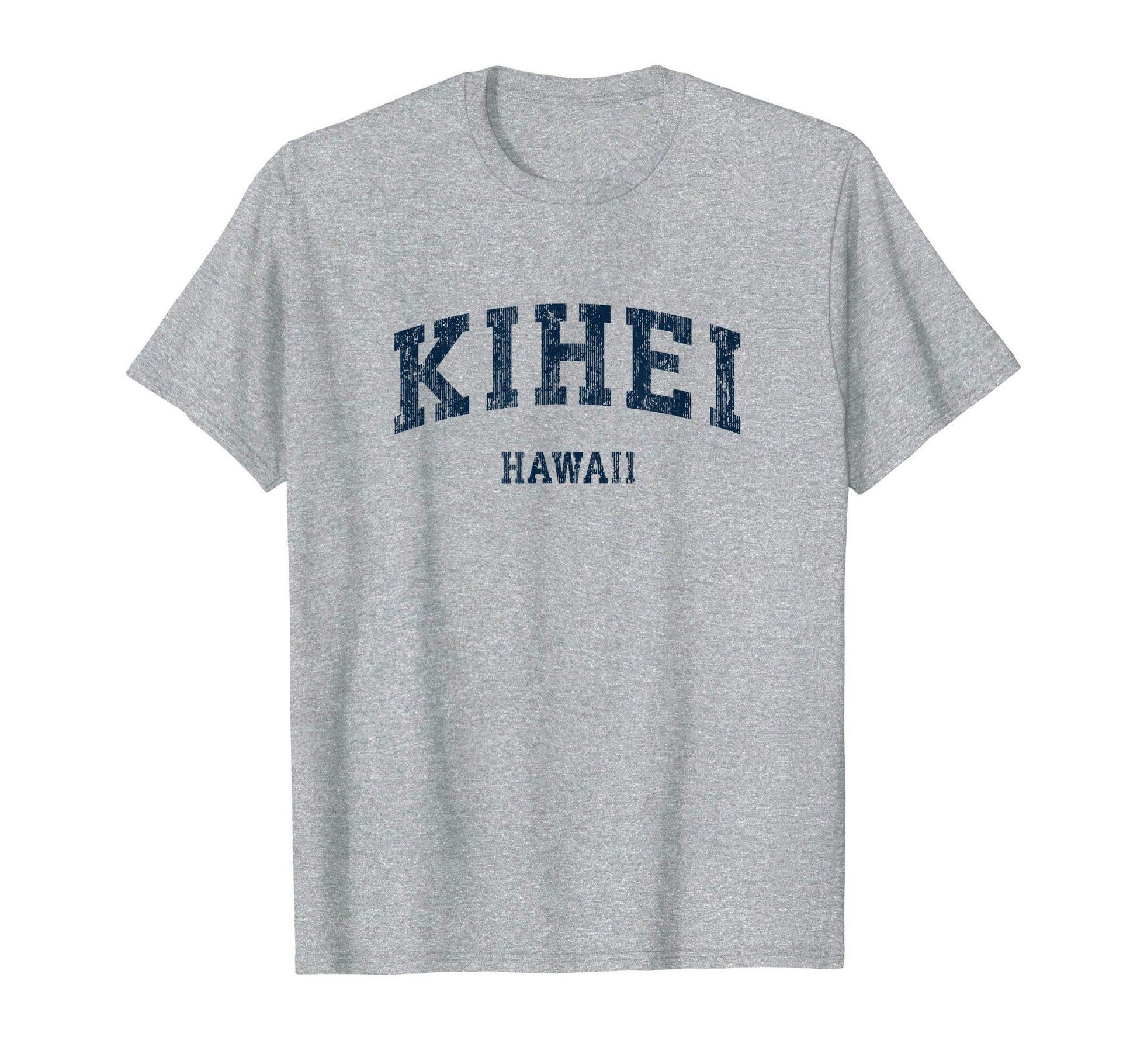Kihei Hawaii Hi Varsity Sports Navy T-Shirt - Custom Art Print for Adults - T-Shirt, Sweatshirt, Hoodie