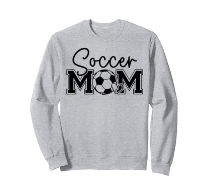 Soccer Mom Heart Game Day Vibes Sweatshirt - Custom Art Print Men Women - T-Shirt, Sweatshirt, Hoodie