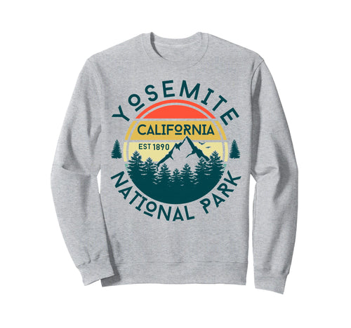 Yosemite National Park California Usa Hoodie - Aesthetic Graphic Unisex - T-Shirt, Sweatshirt, Hoodie