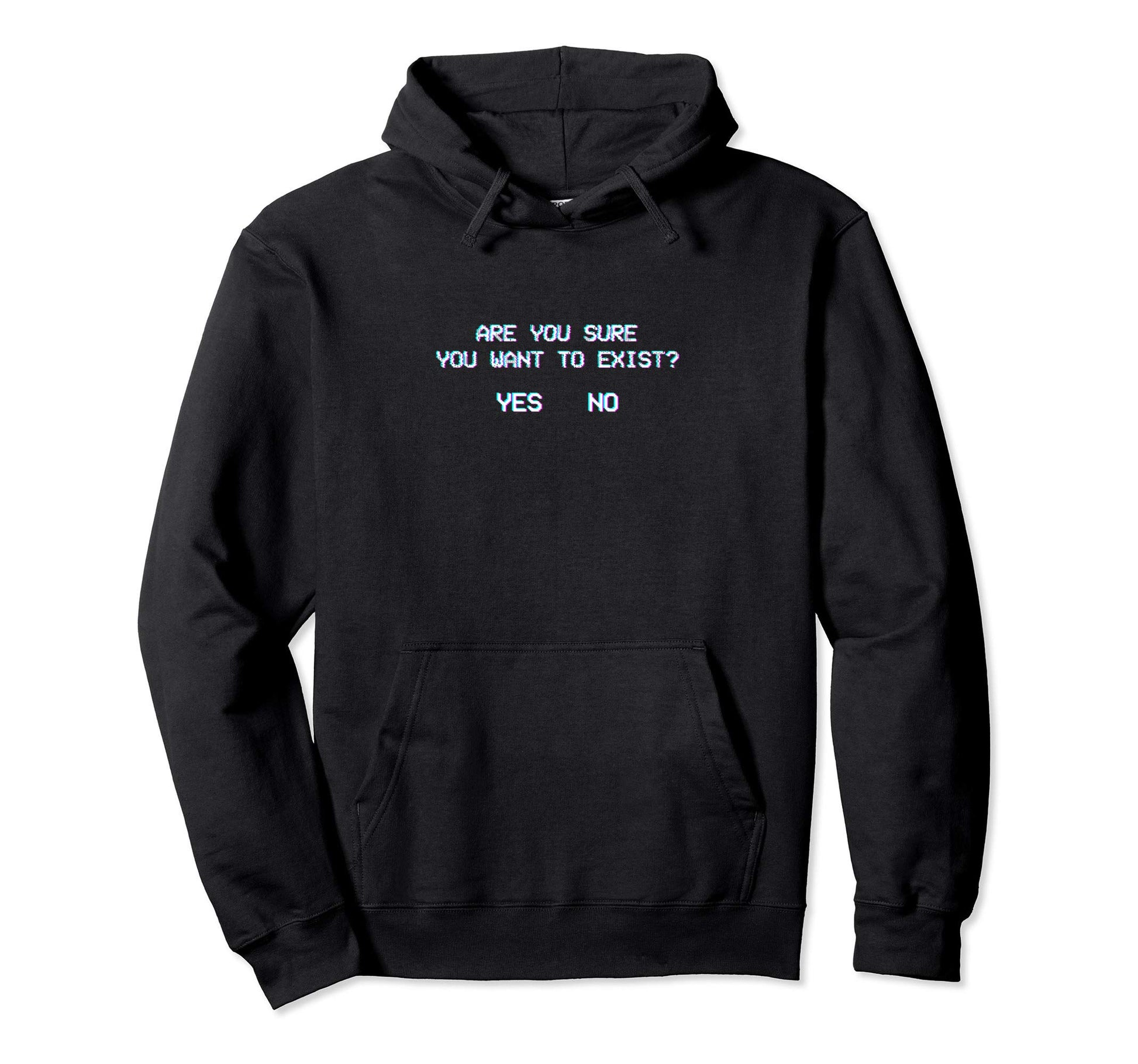 Aesthetic Existentialism Nihilism Hoodie - Custom Art Print Men Women - T-Shirt, Sweatshirt, Hoodie
