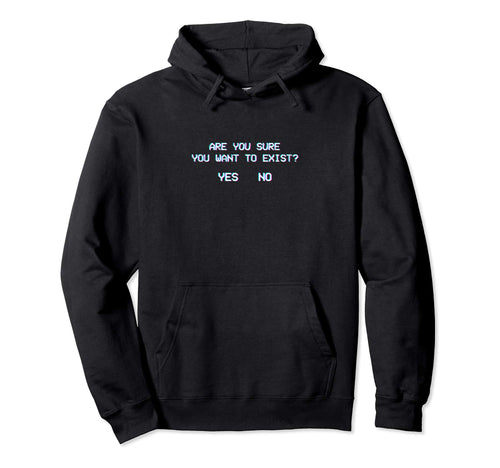 Aesthetic Existentialism Nihilism Hoodie - Custom Art Print Men Women - T-Shirt, Sweatshirt, Hoodie