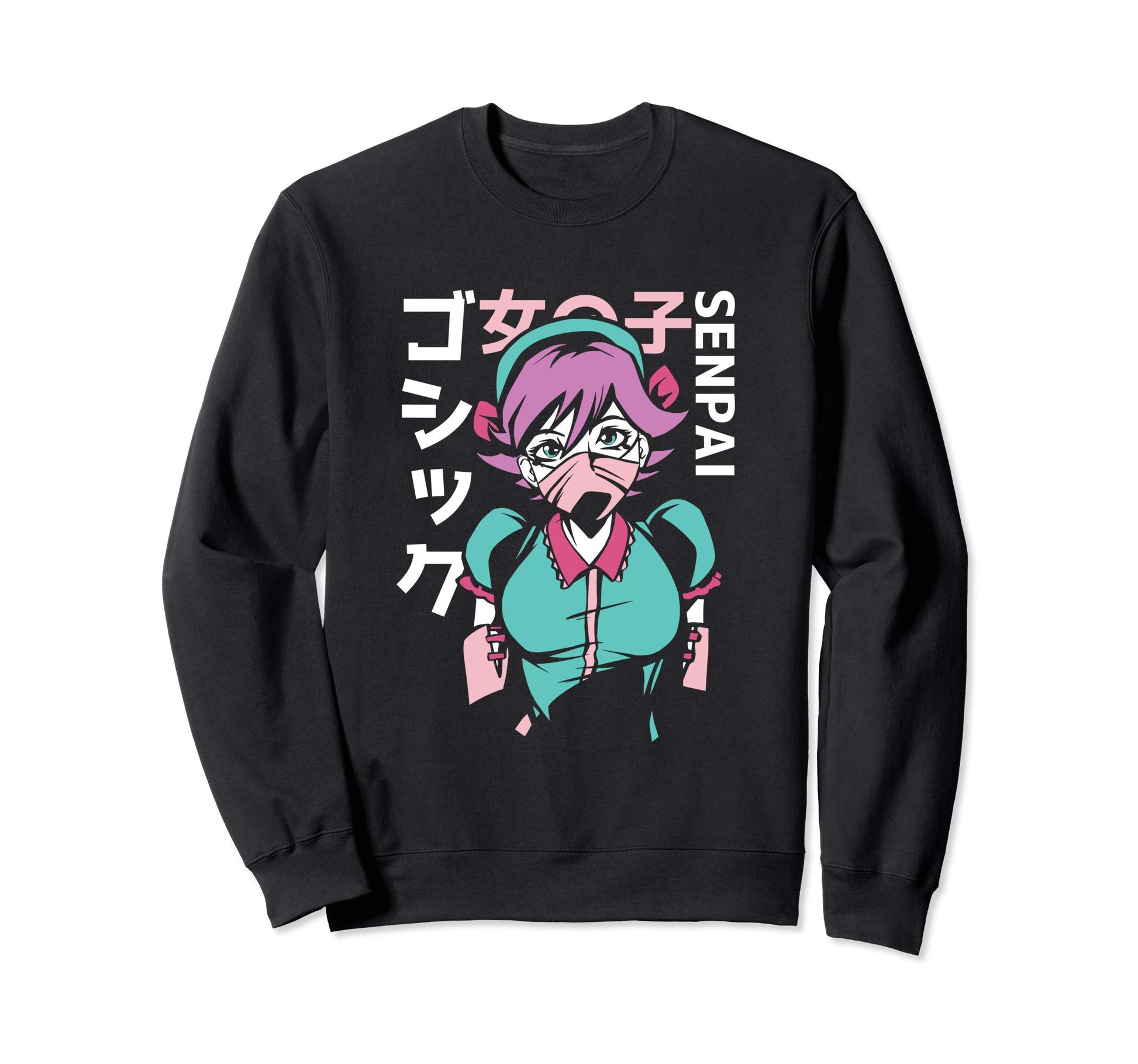 Japanse Anime Senpai Sweatshirt - Streetwear Style for Adults - T-Shirt, Sweatshirt, Hoodie