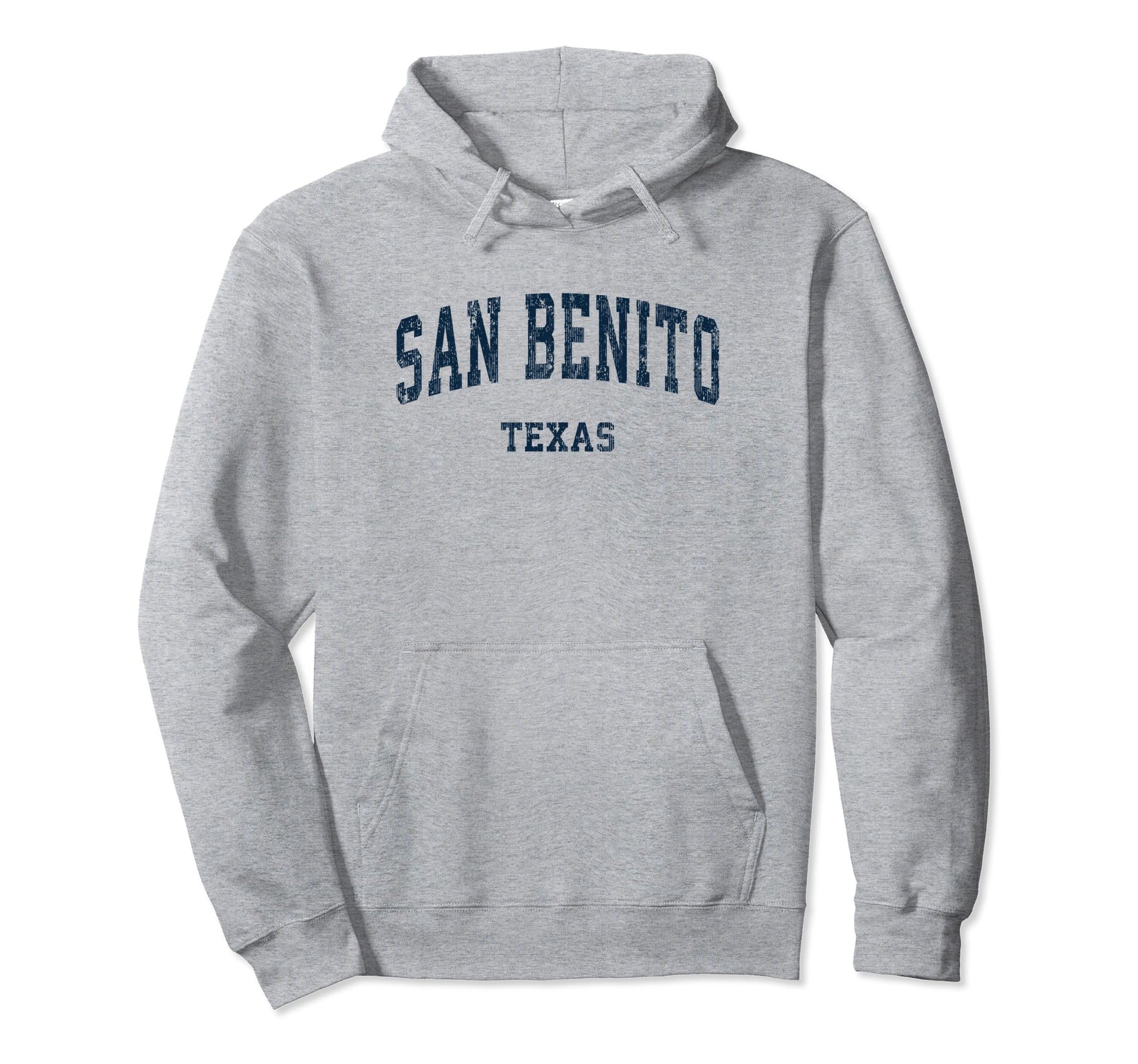 San Benito Texas Tx Varsity Sports Hoodie - Minimalist Print for Adults - T-Shirt, Sweatshirt, Hoodie