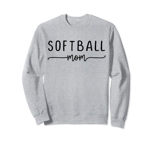 Softball Mom Player Team Mama Sweatshirt - Streetwear Style for Adults - T-Shirt, Sweatshirt, Hoodie