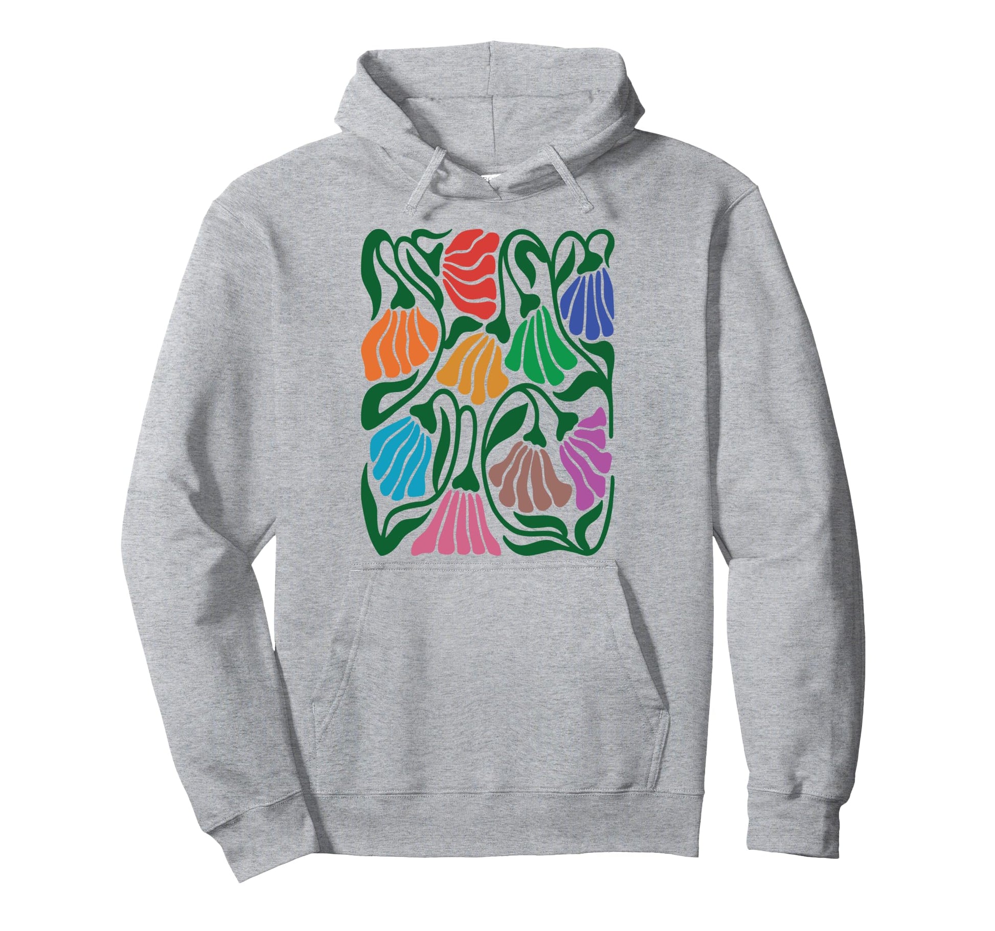 Subtle Pride Wildflower Lgbt Pride Hoodie - Minimalist Print Men Women - T-Shirt, Sweatshirt, Hoodie