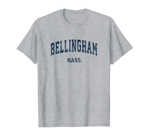 Bellingham Massachusetts Ma Varsity T-Shirt - Novelty Apparel Unisex - T-Shirt, Sweatshirt, Hoodie