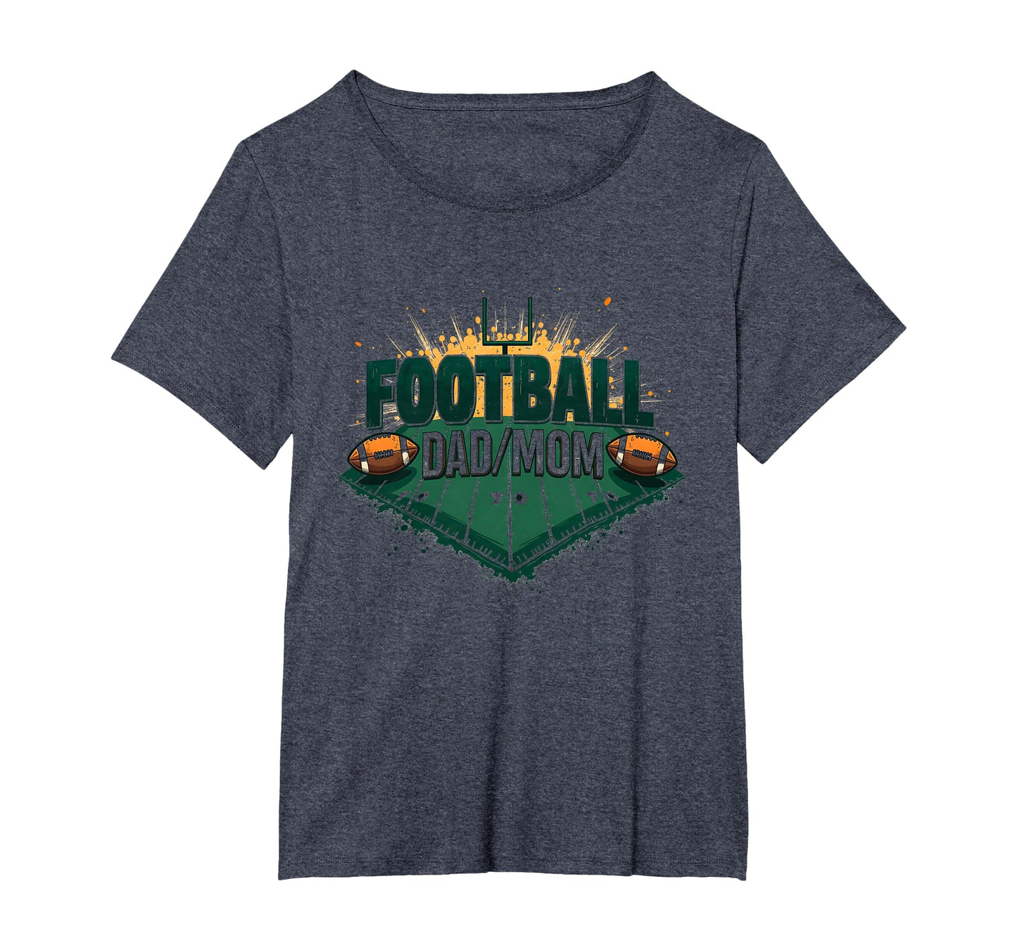 Football Dad Mom Proud Parent Game Day T-Shirt - Trendy Graphic Men Women - T-Shirt, Sweatshirt, Hoodie