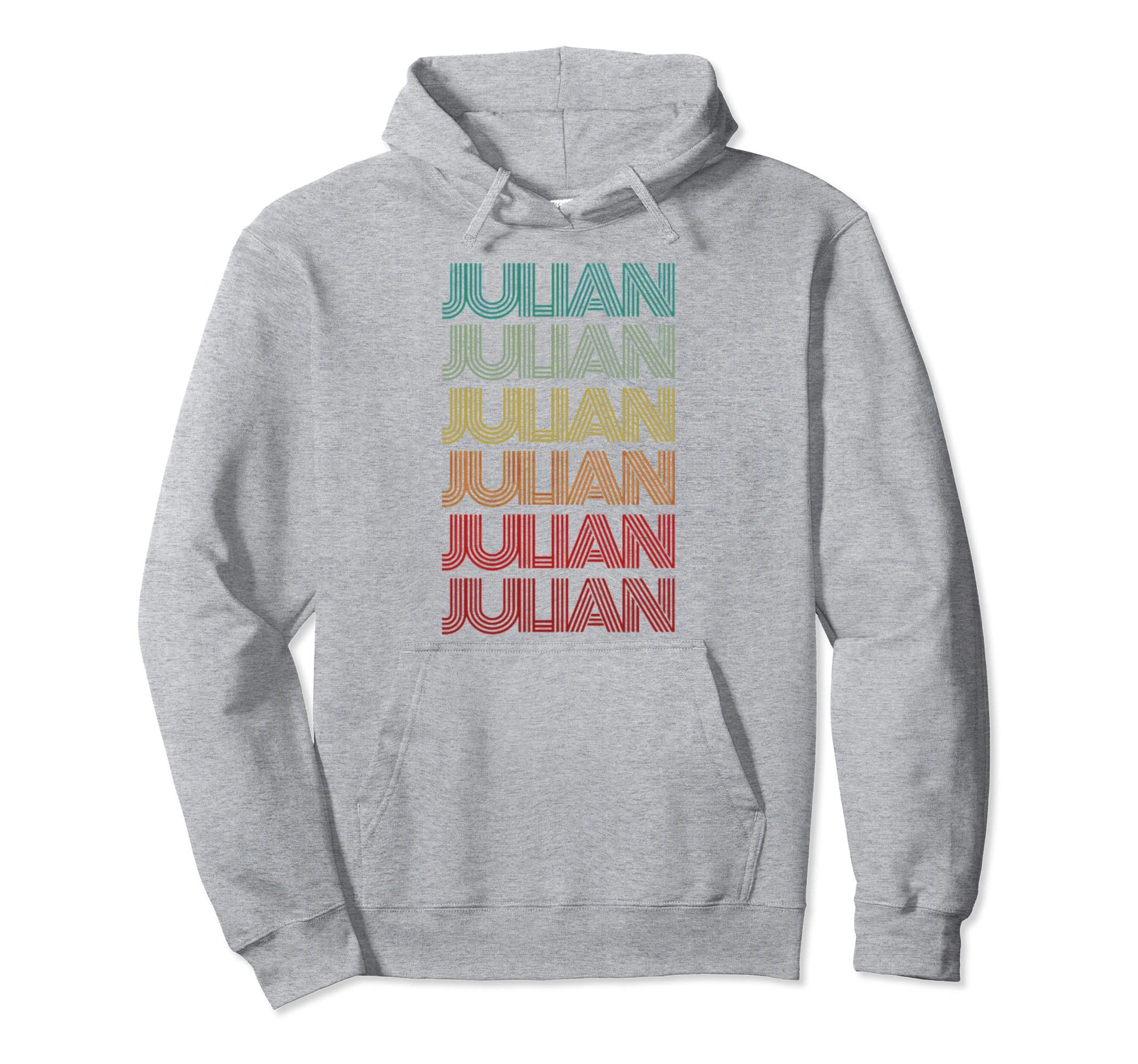 First Name Julian Personalized Birthday Hoodie - Trendy Graphic Men Women - T-Shirt, Sweatshirt, Hoodie