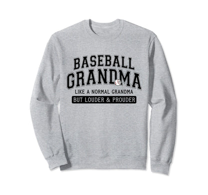 Funny Louder And Prouder Baseball Sweatshirt - Graphic Print Unisex - T-Shirt, Sweatshirt, Hoodie