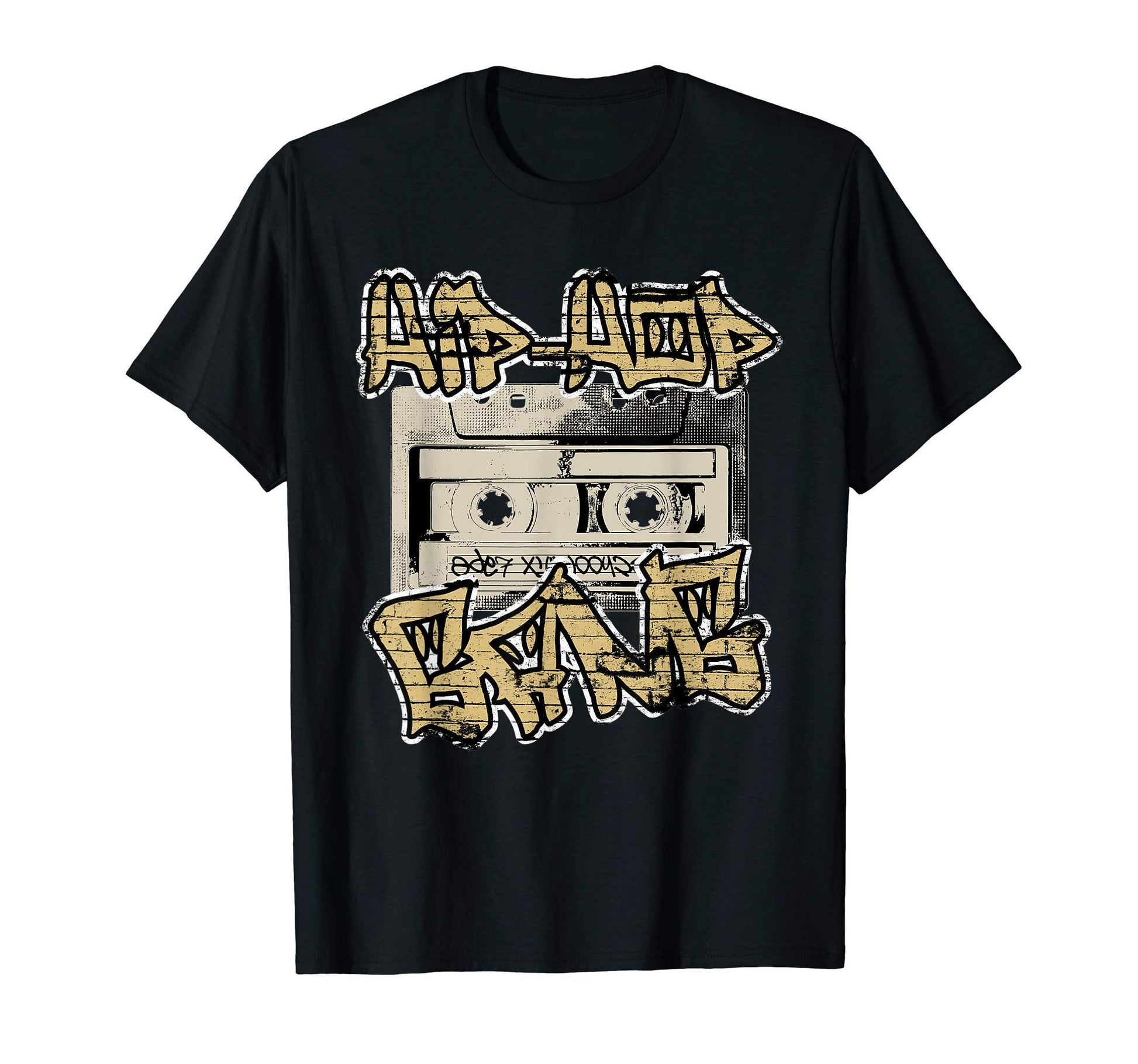 Hip Hop Graffiti Gang Cassette Old T-Shirt - Streetwear Style Men Women - T-Shirt, Sweatshirt, Hoodie