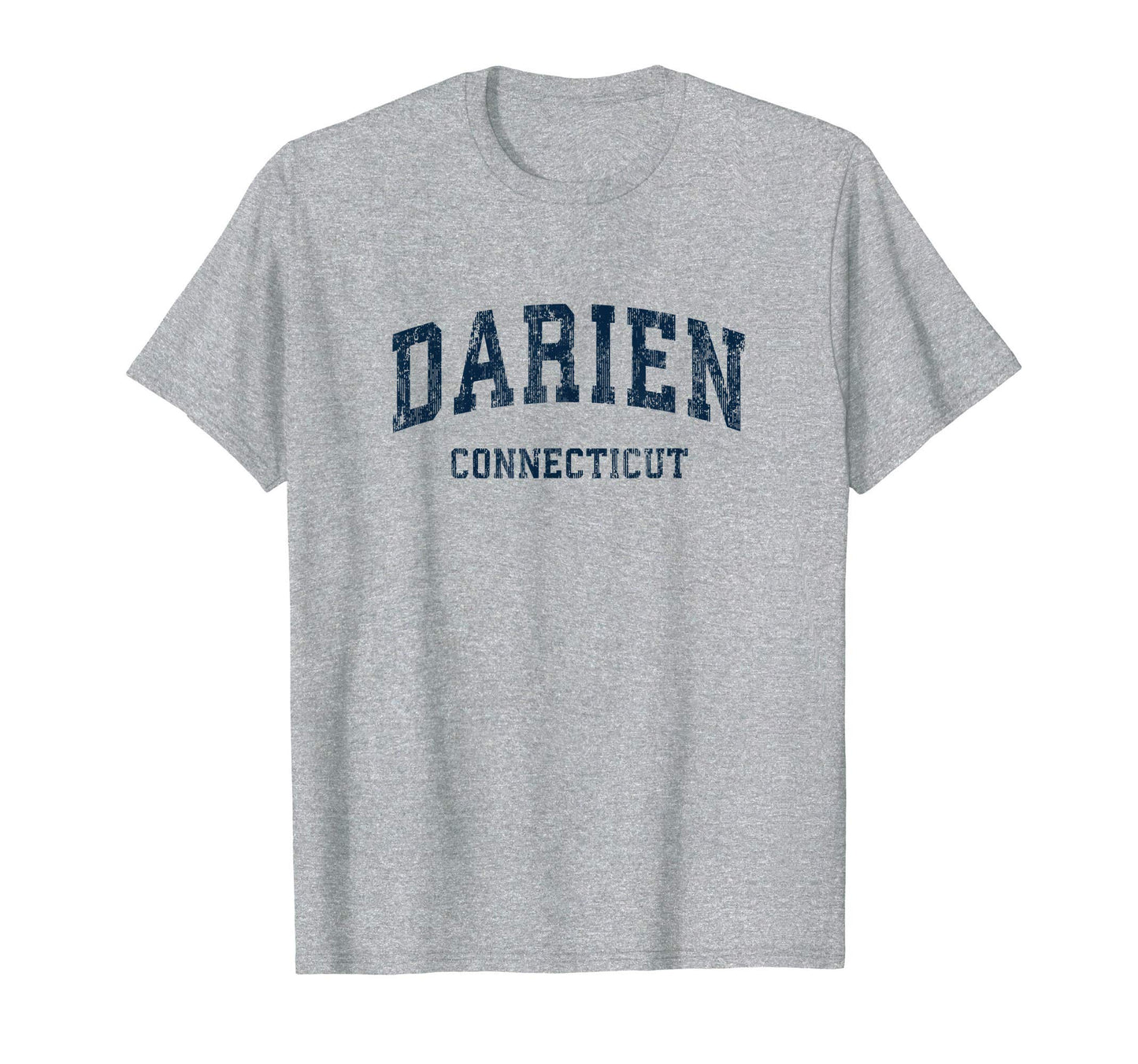 Darien Connecticut Ct Varsity Sports T-Shirt - Minimalist Print Men Women - T-Shirt, Sweatshirt, Hoodie