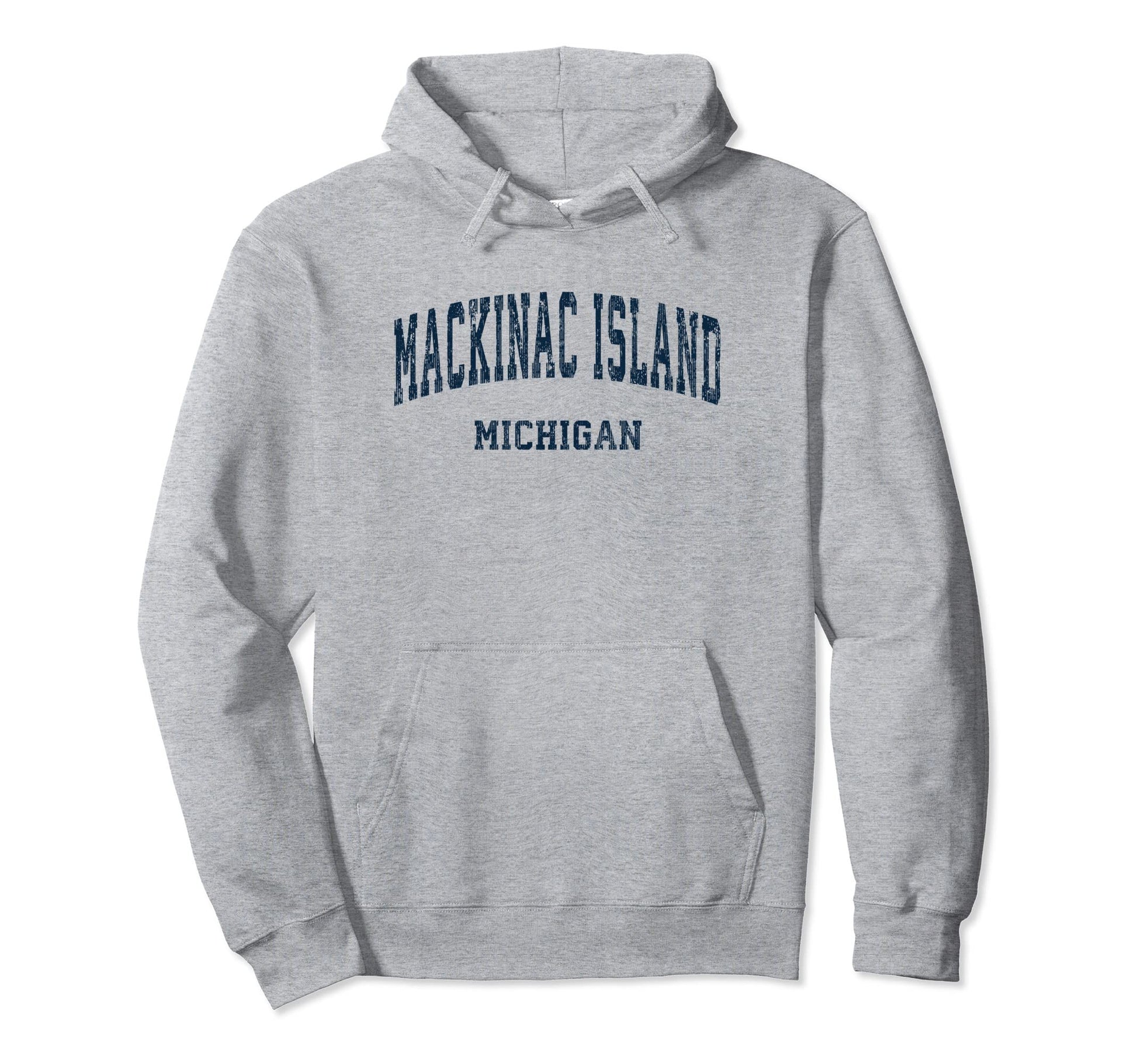 Mackinac Island Michigan Mi Varsity Hoodie - Trendy Graphic for Adults - T-Shirt, Sweatshirt, Hoodie