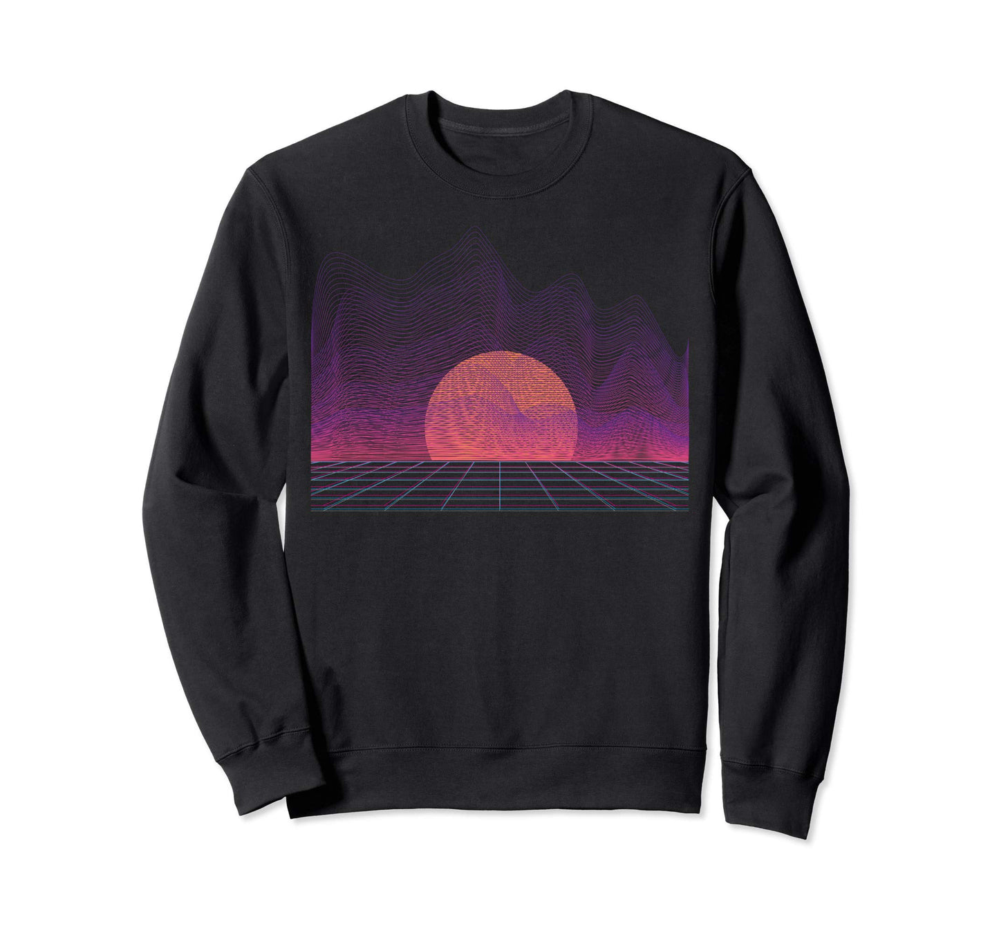 Retrowave Synthwave Vaporwave Sweatshirt - Streetwear Style Unisex - T-Shirt, Sweatshirt, Hoodie