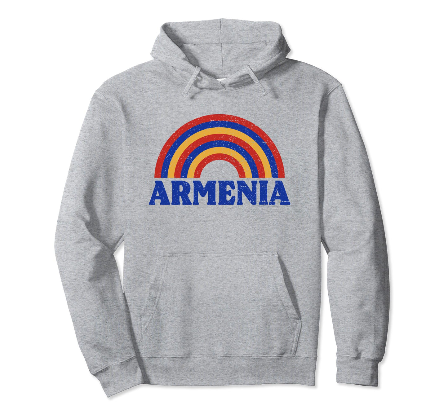 Armenia Flag Rainbow Armenian Pride Hoodie - Fun Novelty Design Men Women - T-Shirt, Sweatshirt, Hoodie
