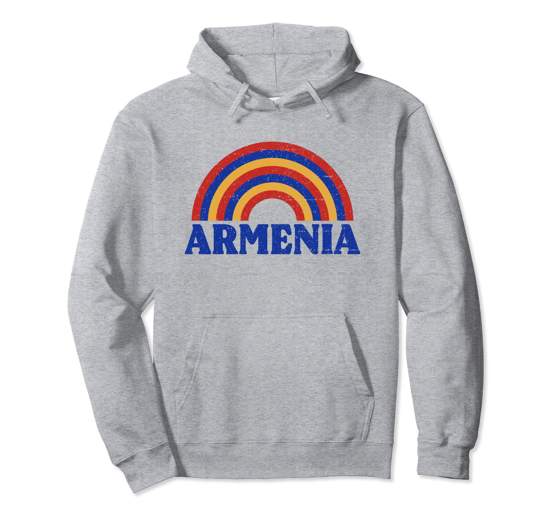 Armenia Flag Rainbow Armenian Pride Hoodie - Fun Novelty Design Men Women - T-Shirt, Sweatshirt, Hoodie