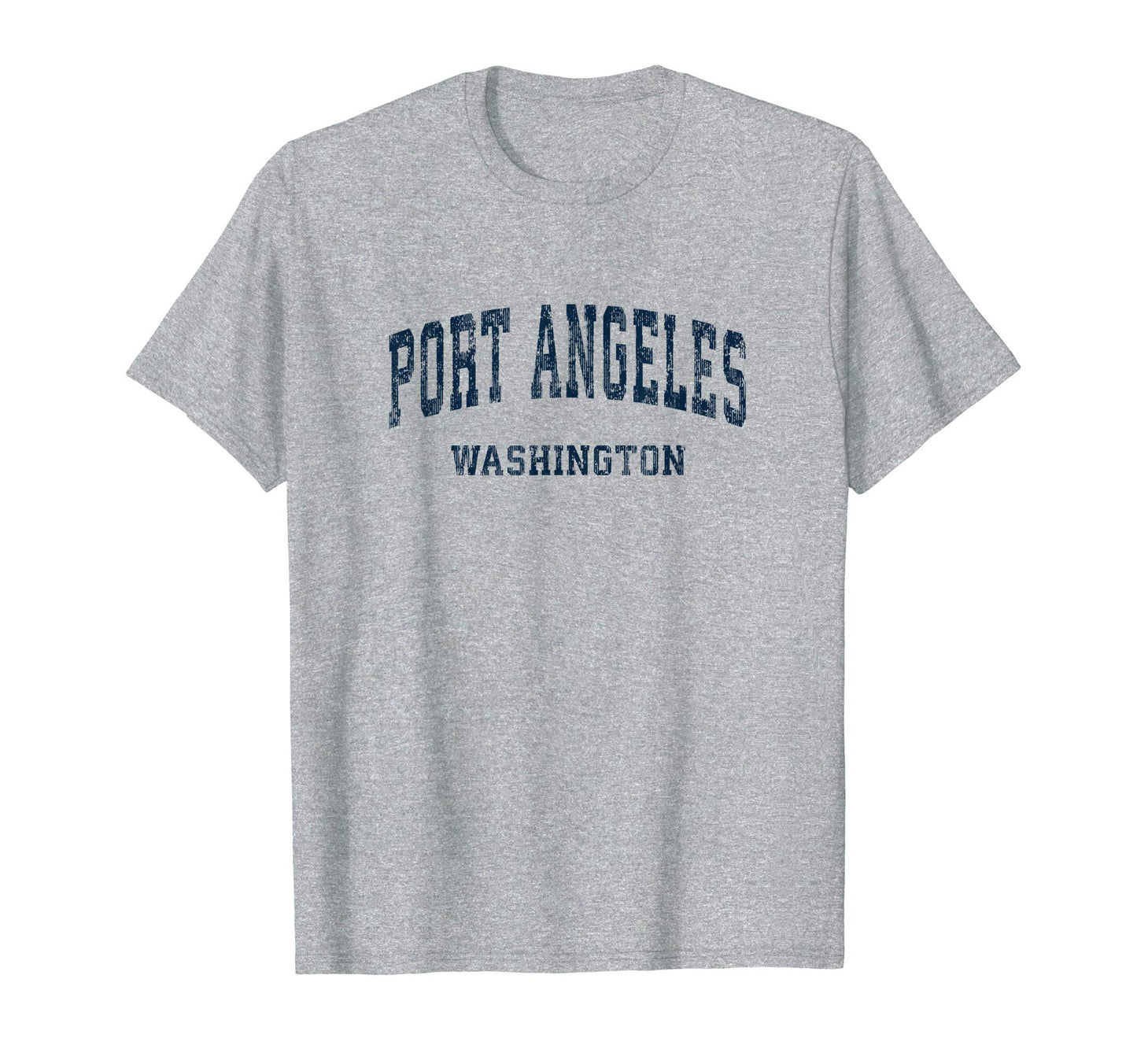 Port Angeles Washington Wa Varsity T-Shirt - Custom Art Print Unisex - T-Shirt, Sweatshirt, Hoodie