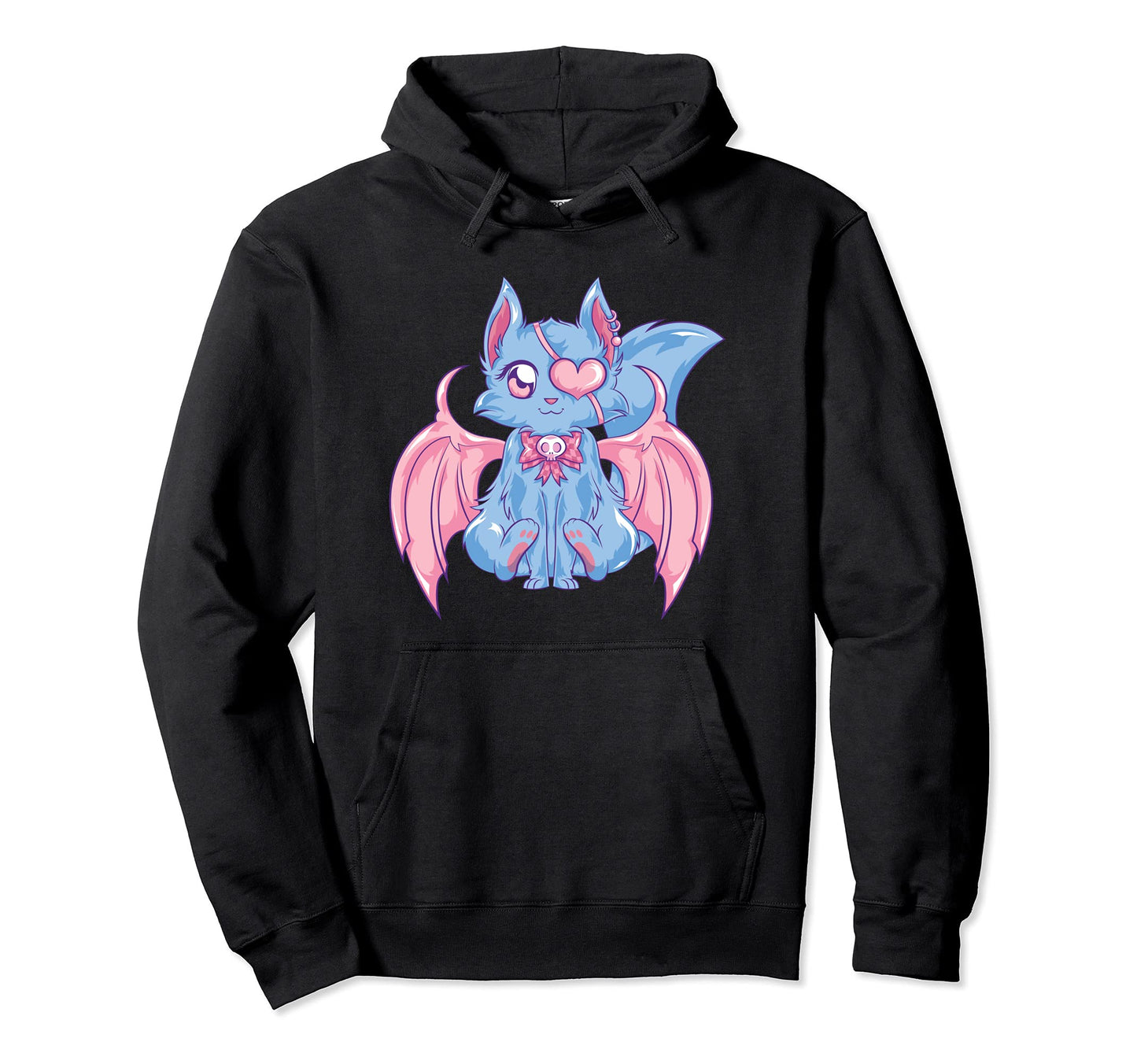 Kawaii Cat Japan Anime Otaku Manga Hoodie - Casual Everyday Wear Men Women - T-Shirt, Sweatshirt, Hoodie