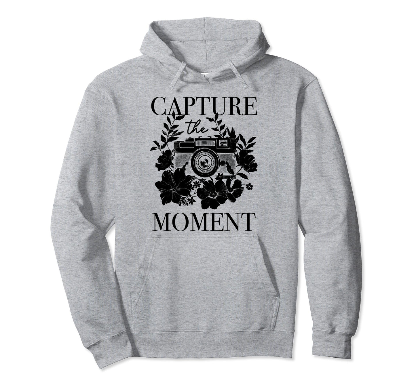 Photographer Capture Moment Camera Hoodie - Unique Graphic for Adults - T-Shirt, Sweatshirt, Hoodie