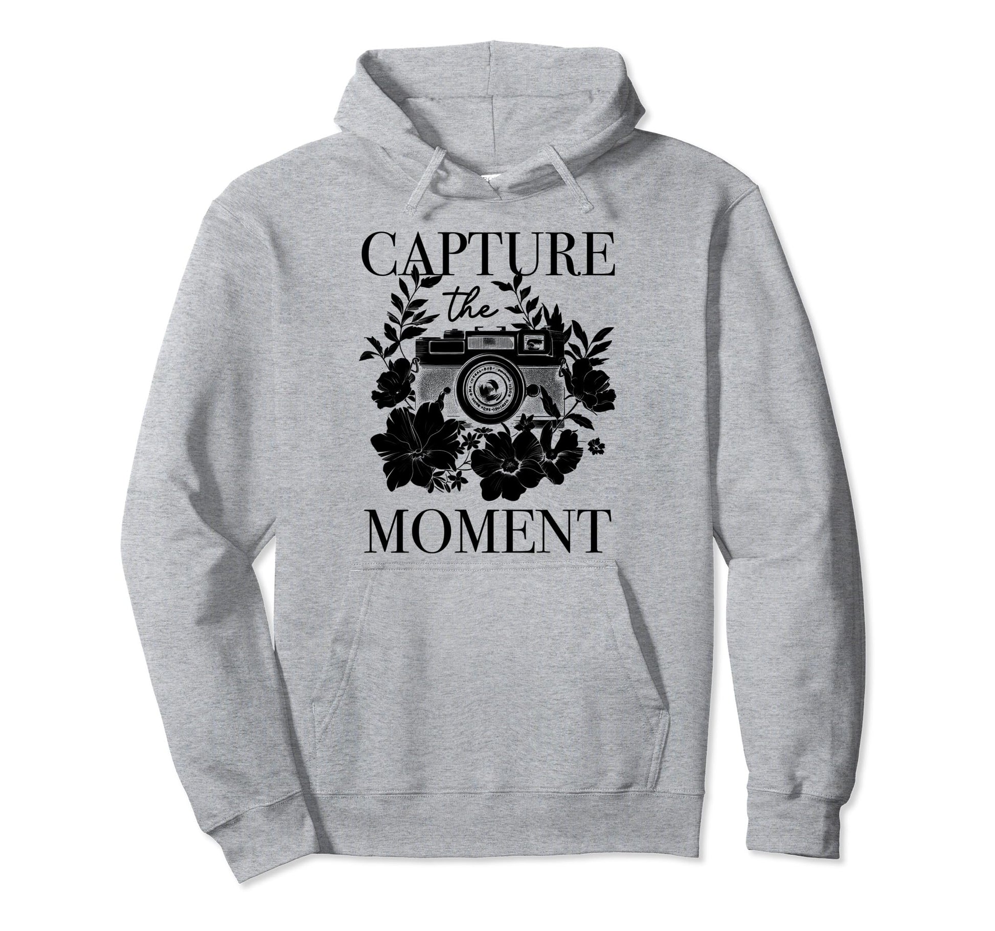 Photographer Capture Moment Camera Hoodie - Unique Graphic for Adults - T-Shirt, Sweatshirt, Hoodie