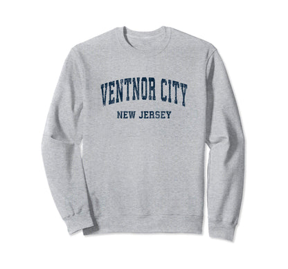 Ventnor City New Jersey Nj Varsity Sweatshirt - Graphic Print Unisex - T-Shirt, Sweatshirt, Hoodie