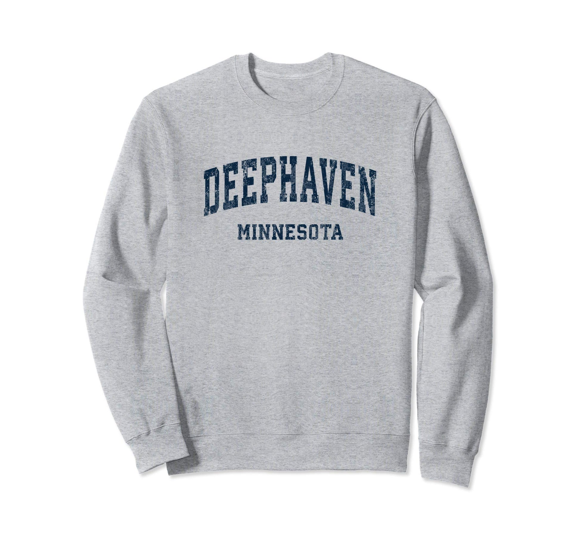 Deephaven Minnesota Mn Varsity Sweatshirt - Aesthetic Graphic Men Women - T-Shirt, Sweatshirt, Hoodie