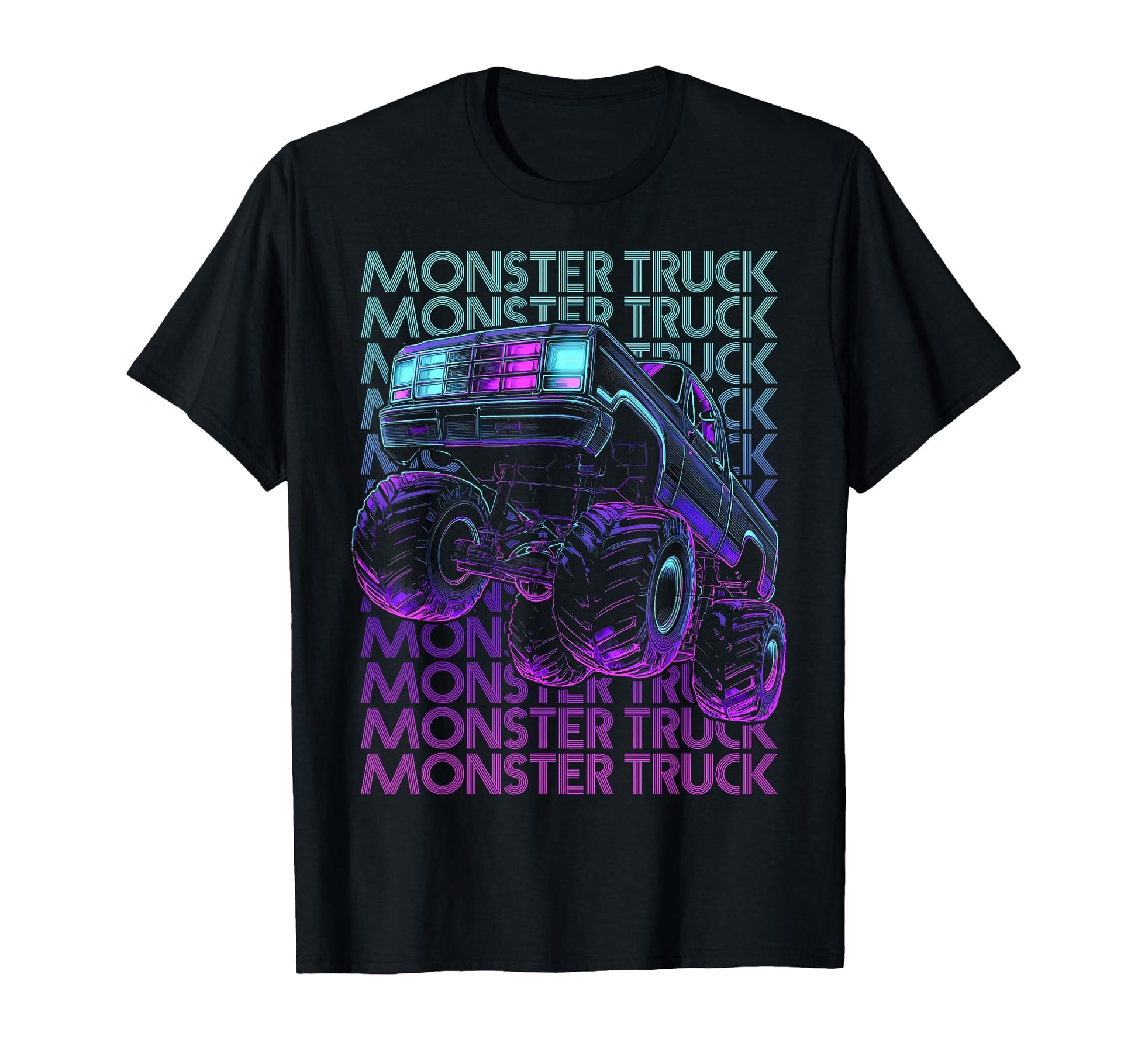 Monster Trucks 4 Wheeler Offroad T-Shirt - Trendy Graphic Men Women - T-Shirt, Sweatshirt, Hoodie
