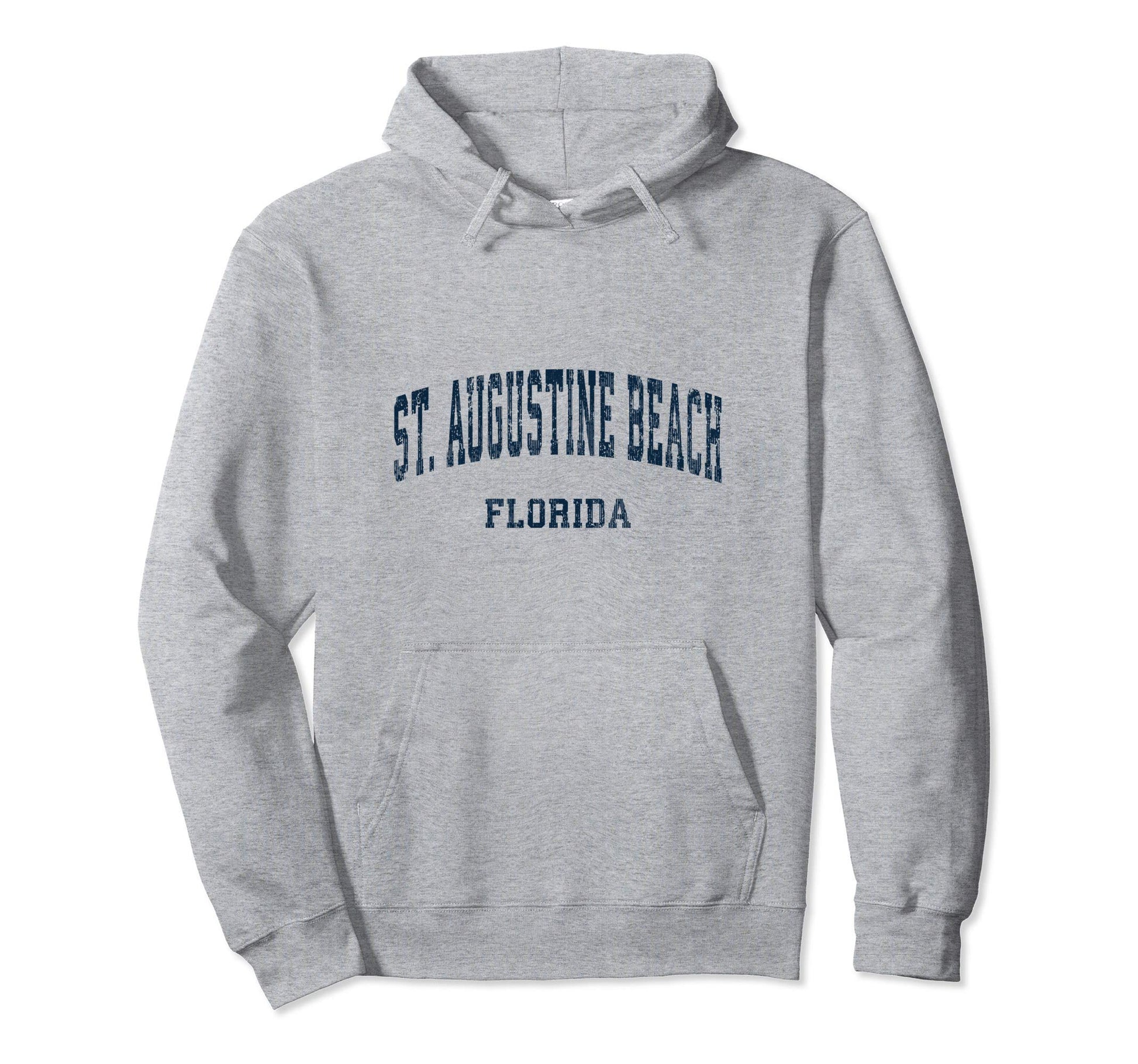 St Augustine Beach Florida Fl Varsity Hoodie - Trendy Graphic Men Women - T-Shirt, Sweatshirt, Hoodie