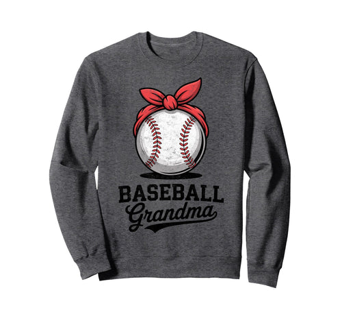 Baseball Nana Grandma Player Fan Sweatshirt - Streetwear Style for Adults - T-Shirt, Sweatshirt, Hoodie