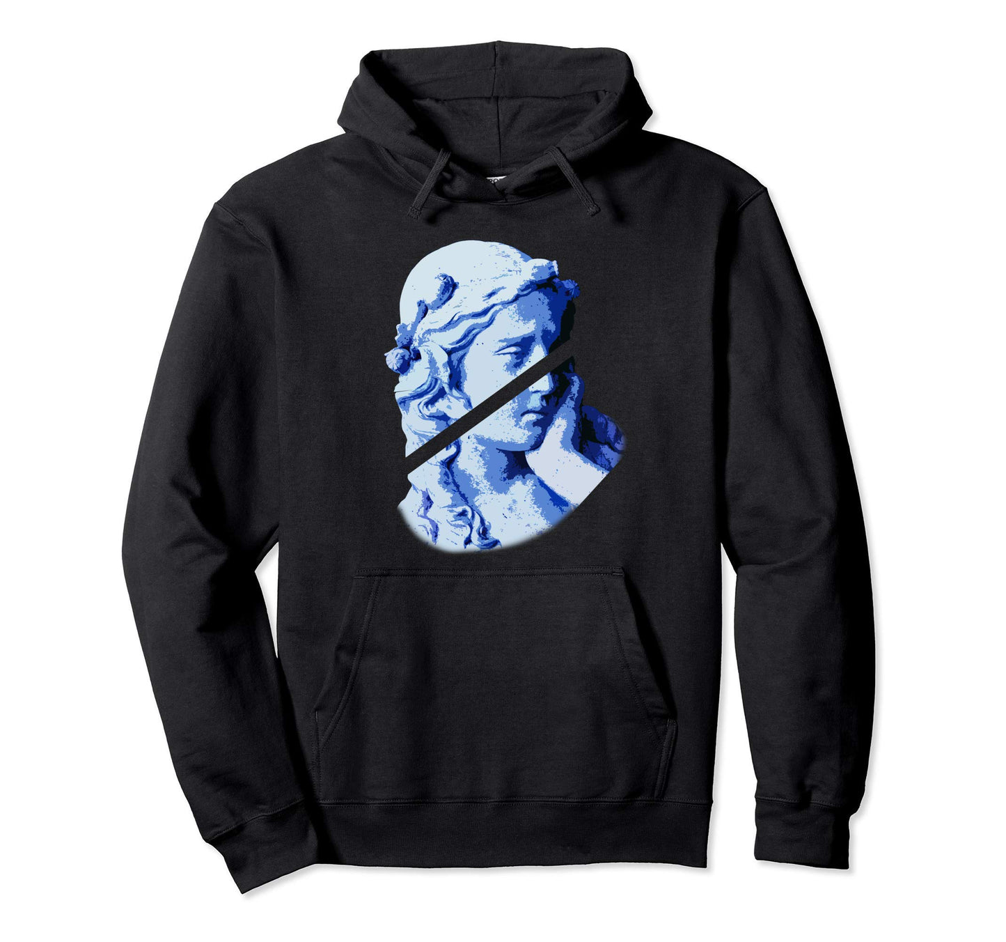 Aesthetic Vaporwave Feminine Greek Hoodie - Aesthetic Graphic Men Women - T-Shirt, Sweatshirt, Hoodie