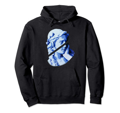 Aesthetic Vaporwave Feminine Greek Hoodie - Aesthetic Graphic Men Women - T-Shirt, Sweatshirt, Hoodie