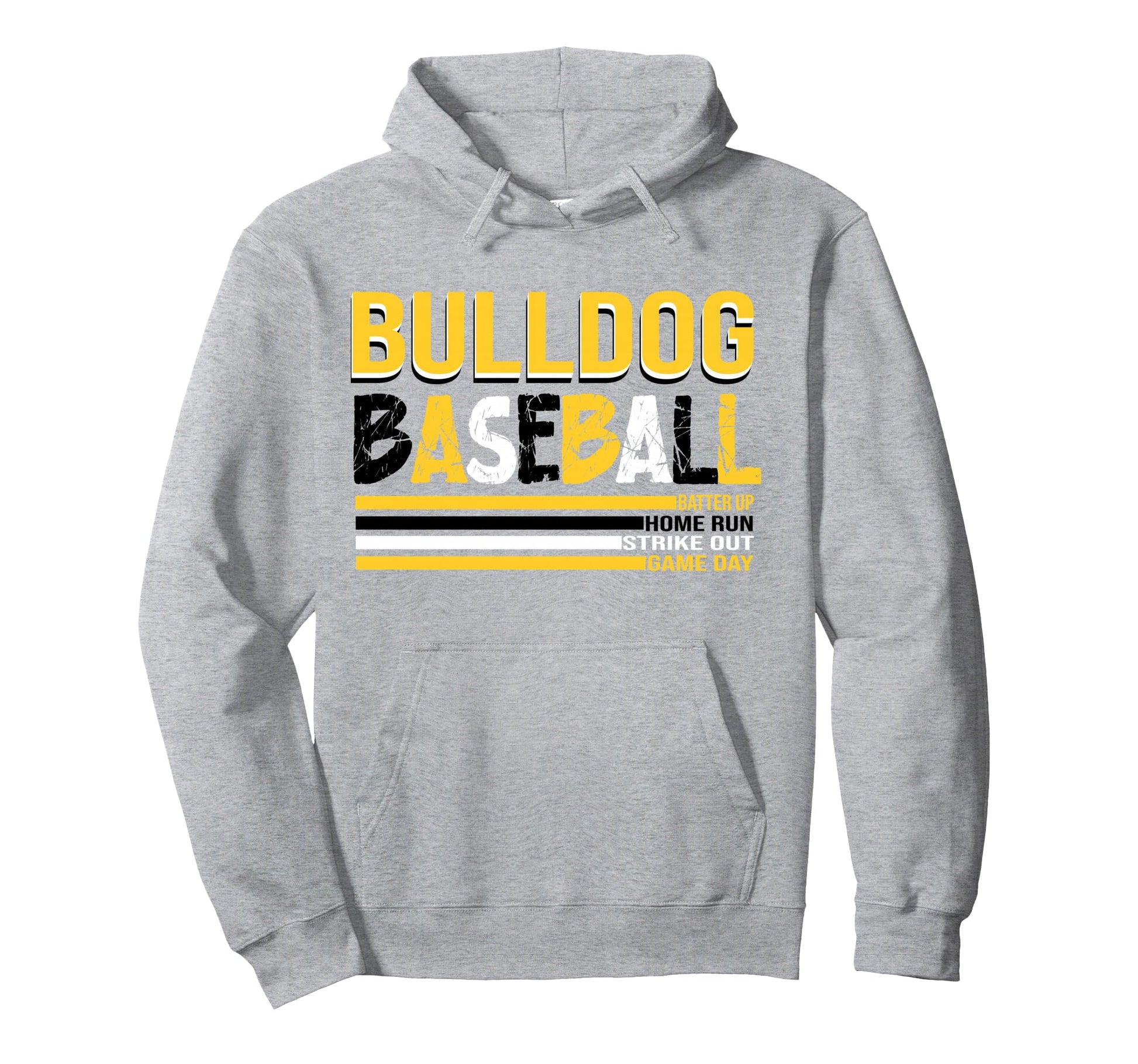 Bulldogs Baseball Mom Game Day Hoodie - Casual Everyday Wear for Adults - T-Shirt, Sweatshirt, Hoodie
