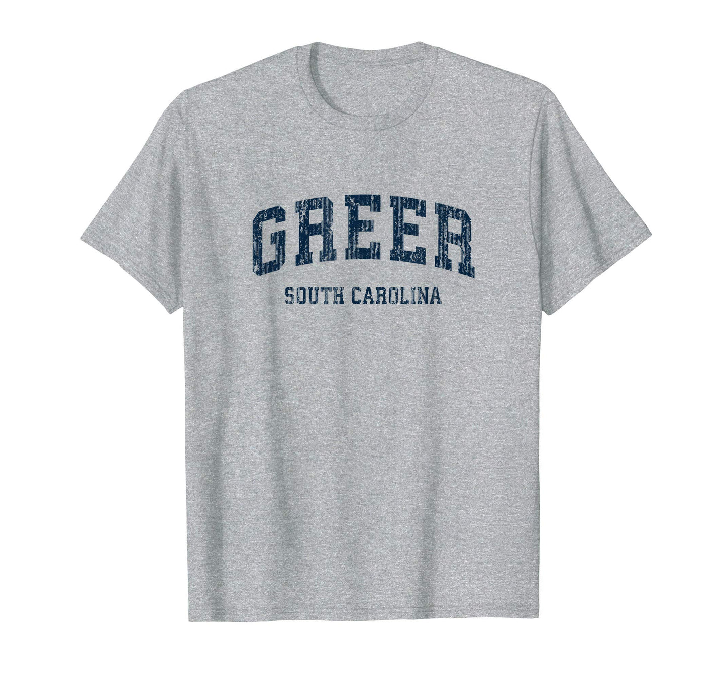 Greer South Carolina Sc Varsity T-Shirt - Fun Novelty Design for Adults - T-Shirt, Sweatshirt, Hoodie