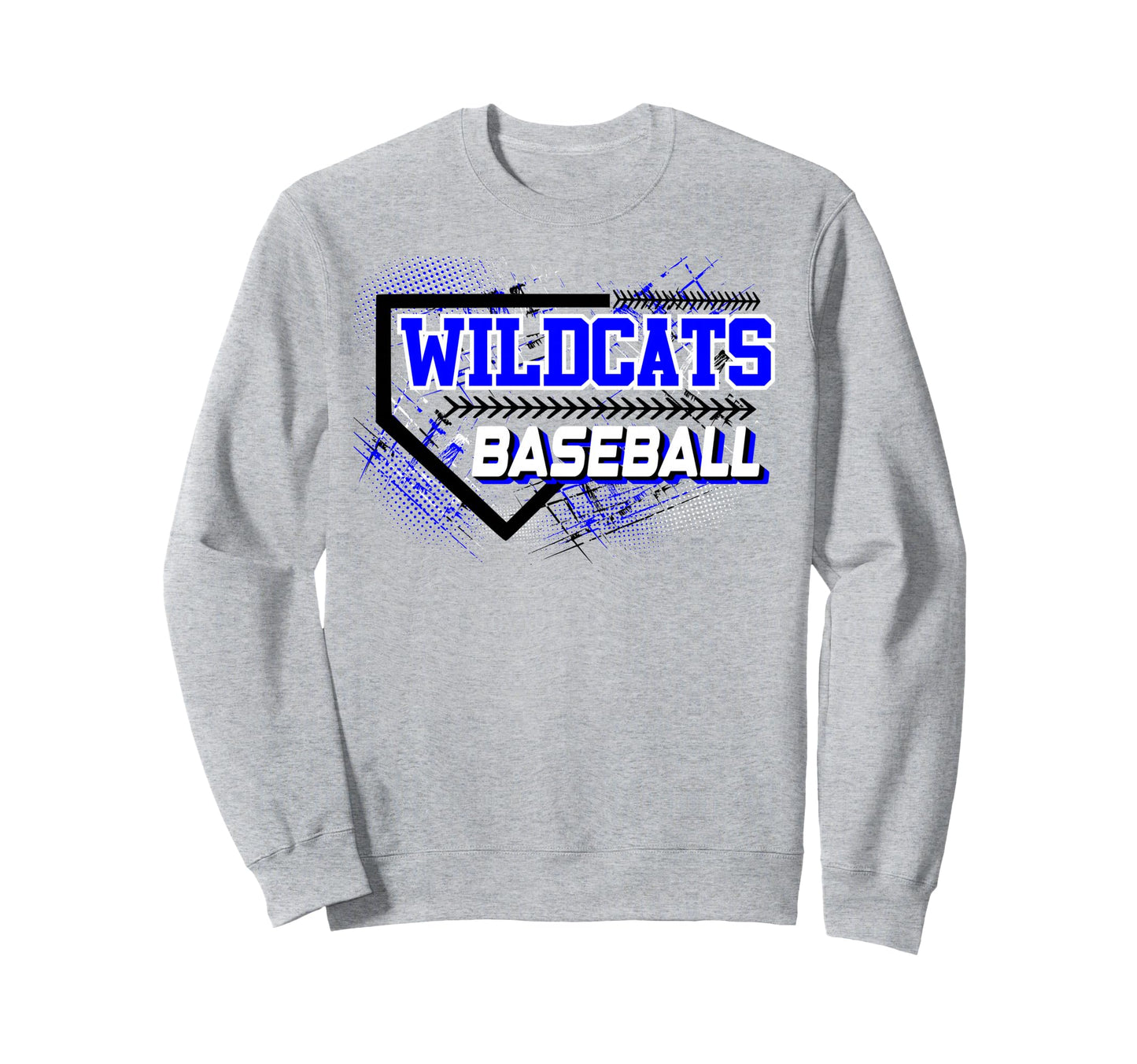 Wildcats Baseball Mom Sports Game Sweatshirt - Novelty Apparel for Adults - T-Shirt, Sweatshirt, Hoodie