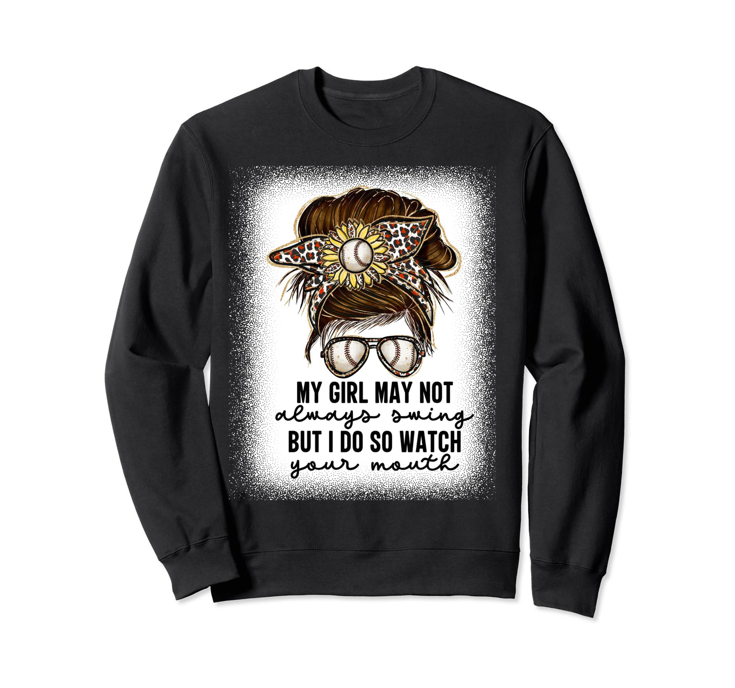 My May Not Always Swing But I Do Sweatshirt - Minimalist Print for Adults - T-Shirt, Sweatshirt, Hoodie