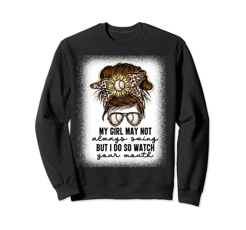 My May Not Always Swing But I Do Sweatshirt - Minimalist Print for Adults - T-Shirt, Sweatshirt, Hoodie