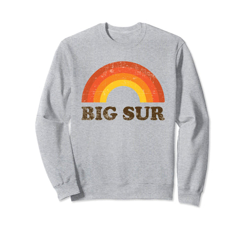 Big Sur California Souvenir 60S Sweatshirt - Custom Art Print for Adults - T-Shirt, Sweatshirt, Hoodie