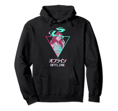 Offline Japanese Otaku Anime Hoodie - Streetwear Style for Adults - T-Shirt, Sweatshirt, Hoodie