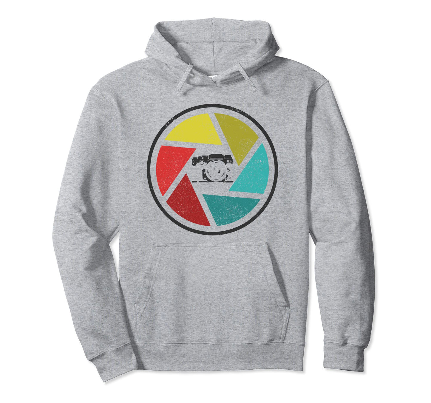 Camera Aperture Photography Hoodie - Casual Everyday Wear Men Women - T-Shirt, Sweatshirt, Hoodie