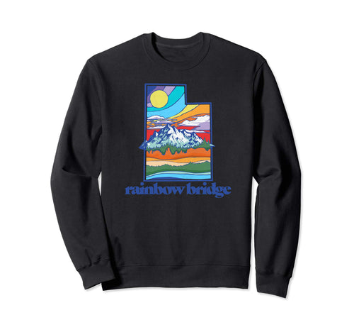 Rainbow Bridge Utah Nature Outdoor Sweatshirt - Casual Everyday Wear Unisex - T-Shirt, Sweatshirt, Hoodie
