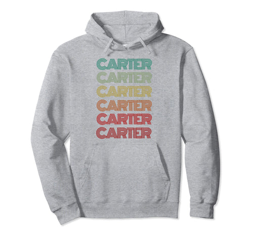 First Name Carter Personalized Hoodie - Streetwear Style for Adults - T-Shirt, Sweatshirt, Hoodie