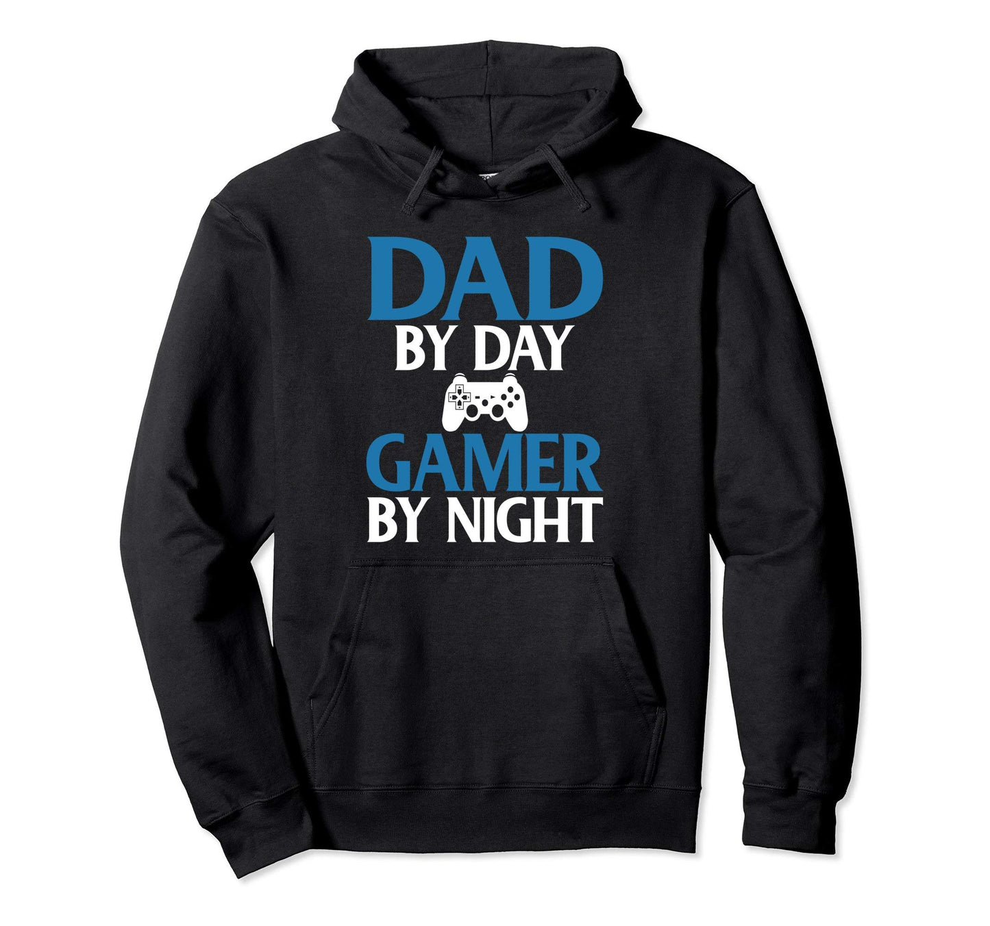 Mens Dad Day Gamer Night Funny Video Gaming Hoodie - Graphic Print Unisex - T-Shirt, Sweatshirt, Hoodie