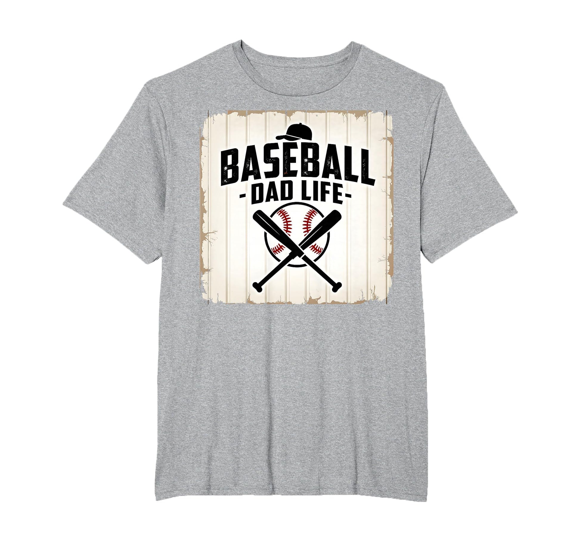 Baseball Dad Life Proud Father Sports T-Shirt - Minimalist Print Unisex - T-Shirt, Sweatshirt, Hoodie