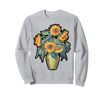 Boho Flower Block Sweatshirt - Fun Novelty Design Unisex - T-Shirt, Sweatshirt, Hoodie