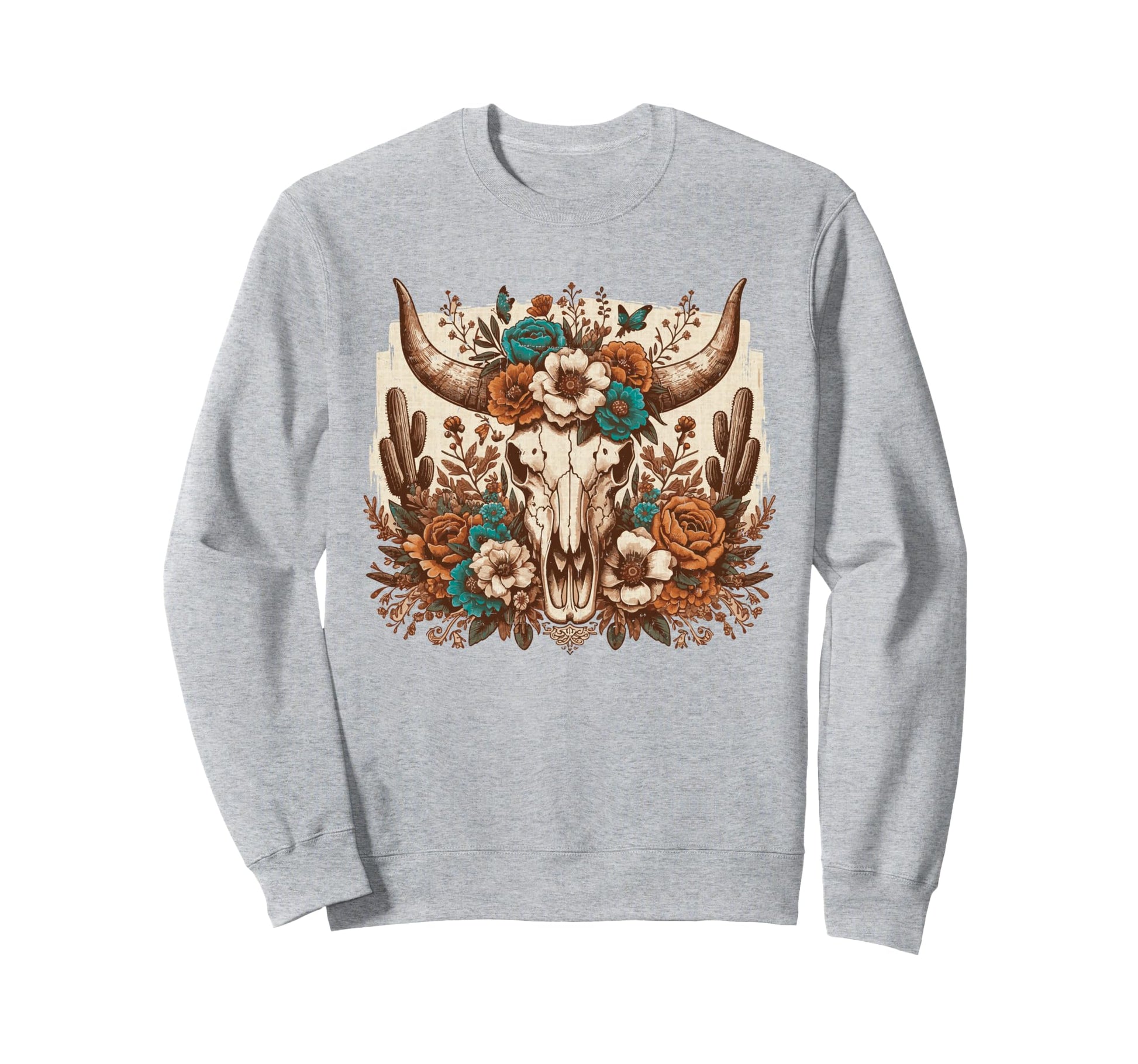 Western Boho Aztec Pattern Traditional Sweatshirt - Unique Graphic Unisex - T-Shirt, Sweatshirt, Hoodie