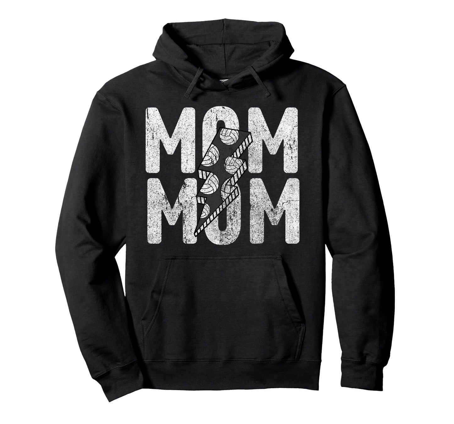 Volleyball Mama Volleyball Mom Hoodie - Fun Novelty Design for Adults - T-Shirt, Sweatshirt, Hoodie