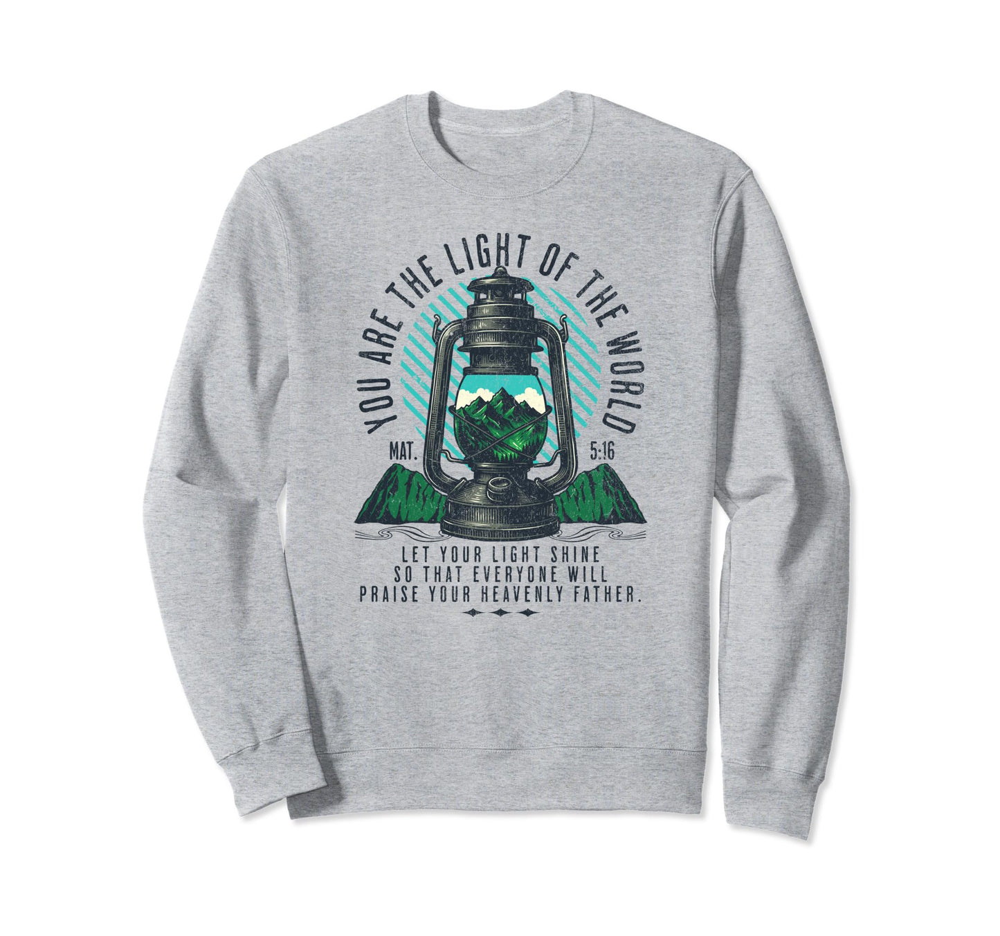 Boho Christian Bible Verse Trendy Sweatshirt - Streetwear Style Men Women - T-Shirt, Sweatshirt, Hoodie