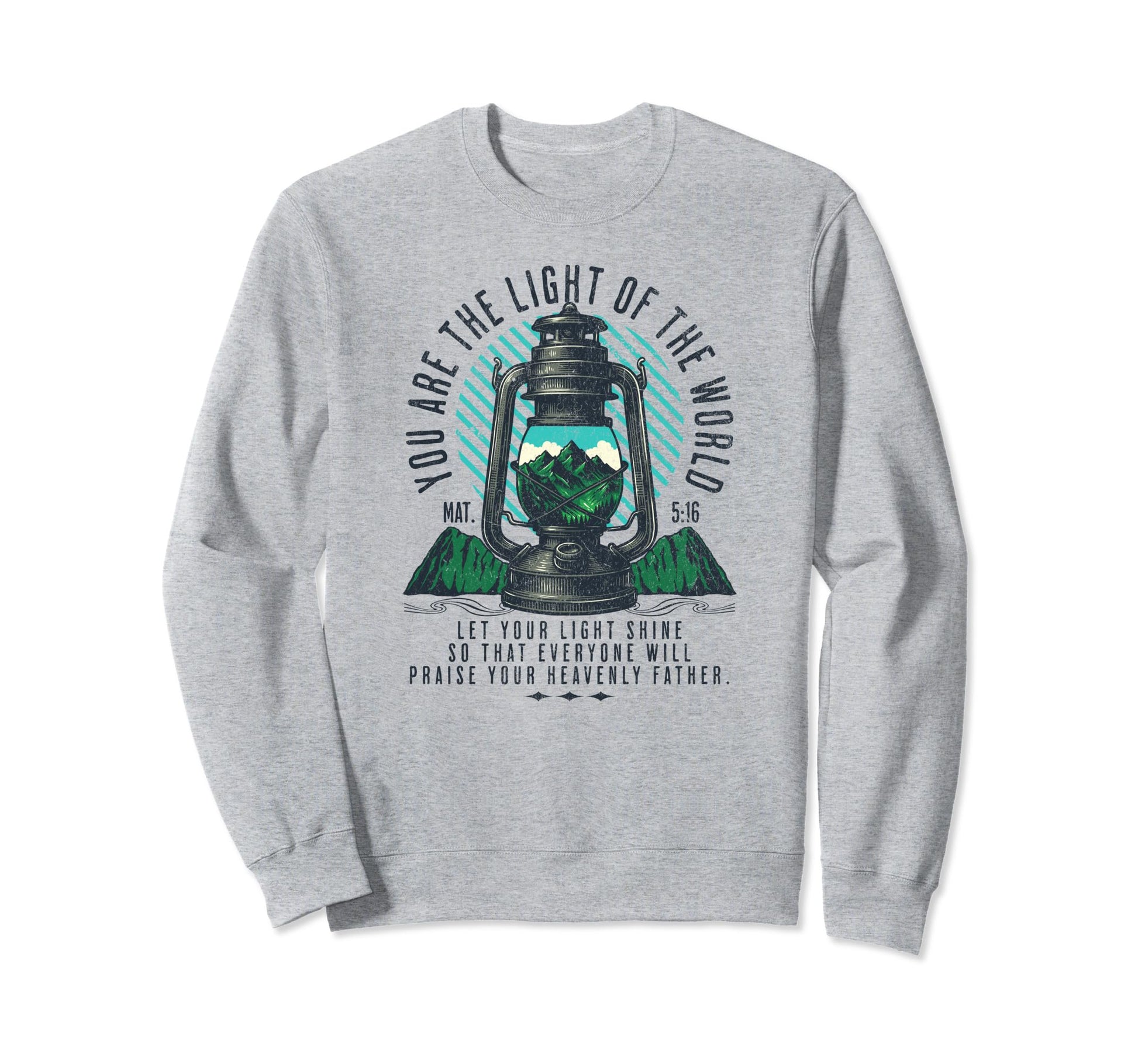 Boho Christian Bible Verse Trendy Sweatshirt - Streetwear Style Men Women - T-Shirt, Sweatshirt, Hoodie